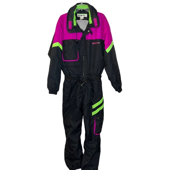 Obermeyer Other - Obermeyer vintage neon ski suit